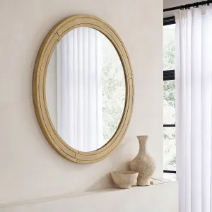 Layne Mid Century Round Mirror