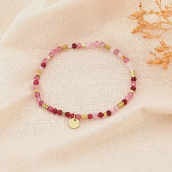 Lilas de Seine Faceted Stone Bracelet