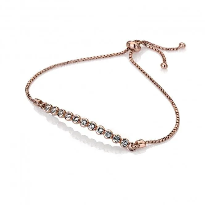 Luminoso Large Rose Gold Plated Bracelet EB080