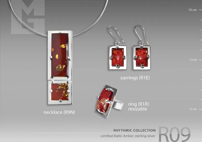 Mariusz Gliwinski - Ambermoda - RHYTHMIC COLLECTION Necklaces R01