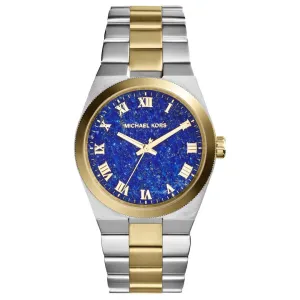 Michael Kors Ladies Watch Channing 38mm Two Tone Blue MK5893