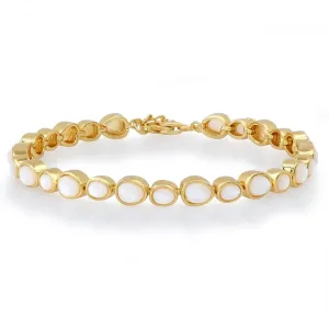 Mother of Pearl Tennis Bracelet