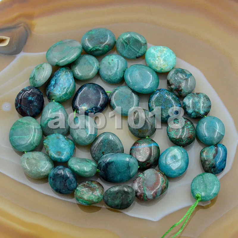 Natural Gemstone Freeform Potato 6x8-10x12mm Loose Beads on a 15.5" Strand