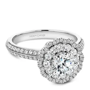 Noam Carver Engagement Ring - B144-16WZ-100A