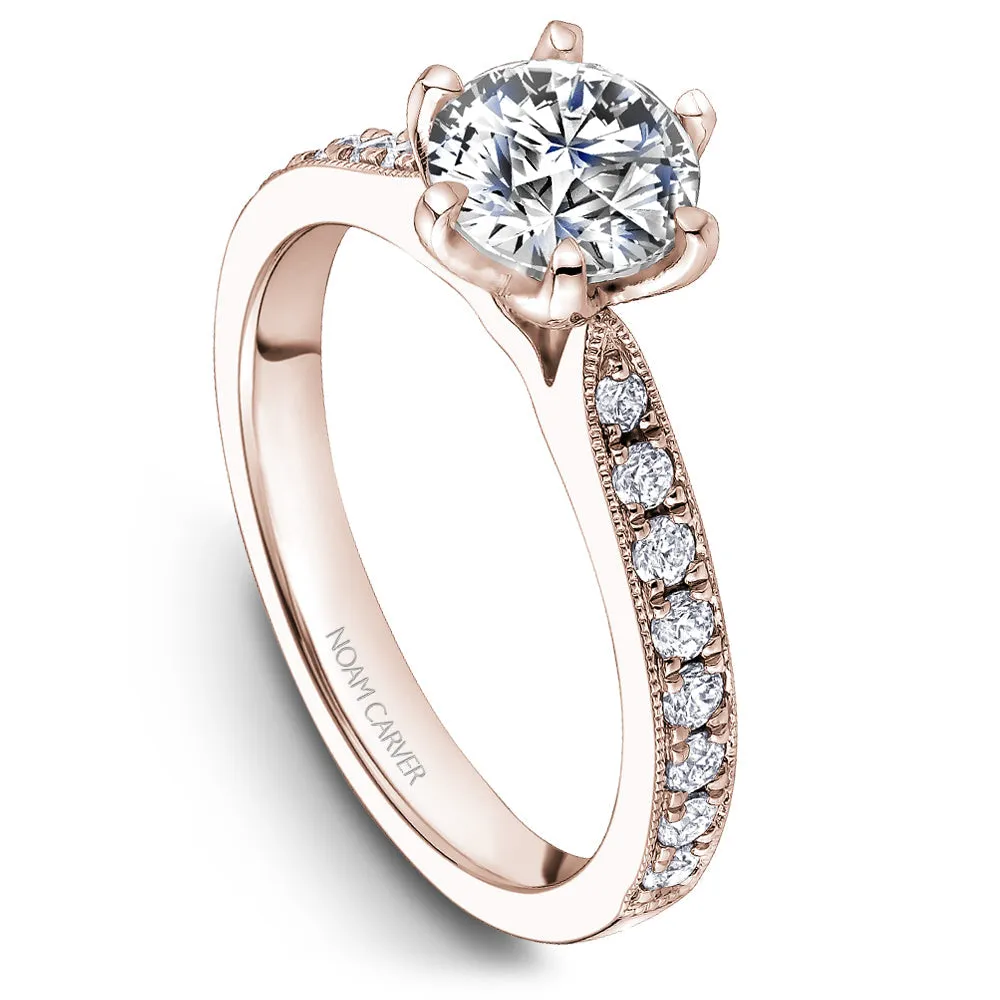 Noam Carver Engagement Ring - B341-01RS-100A