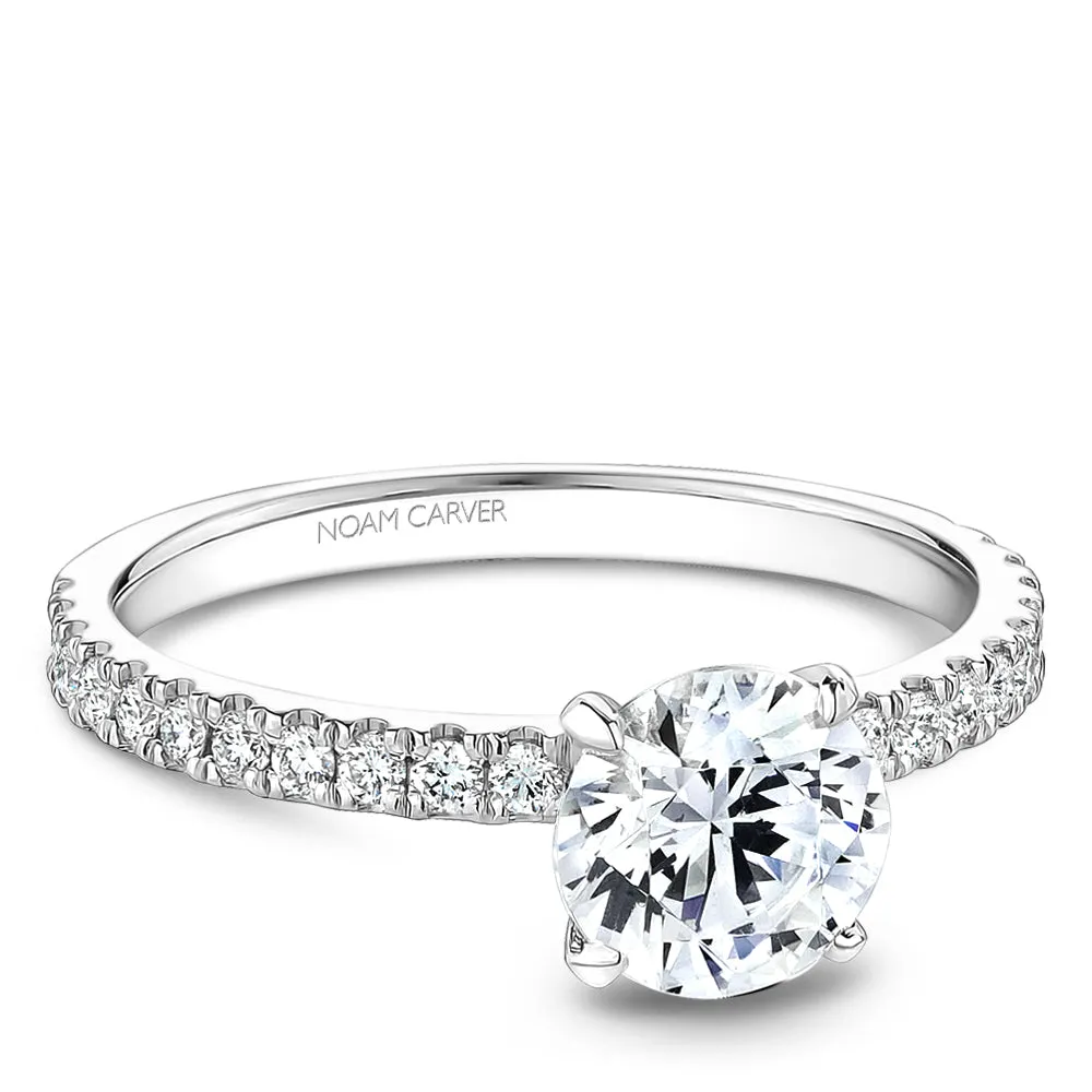 Noam Carver Engagement Ring - B501-01WM-100A