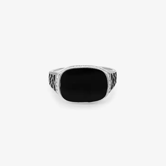 Onyx Elegance Ring