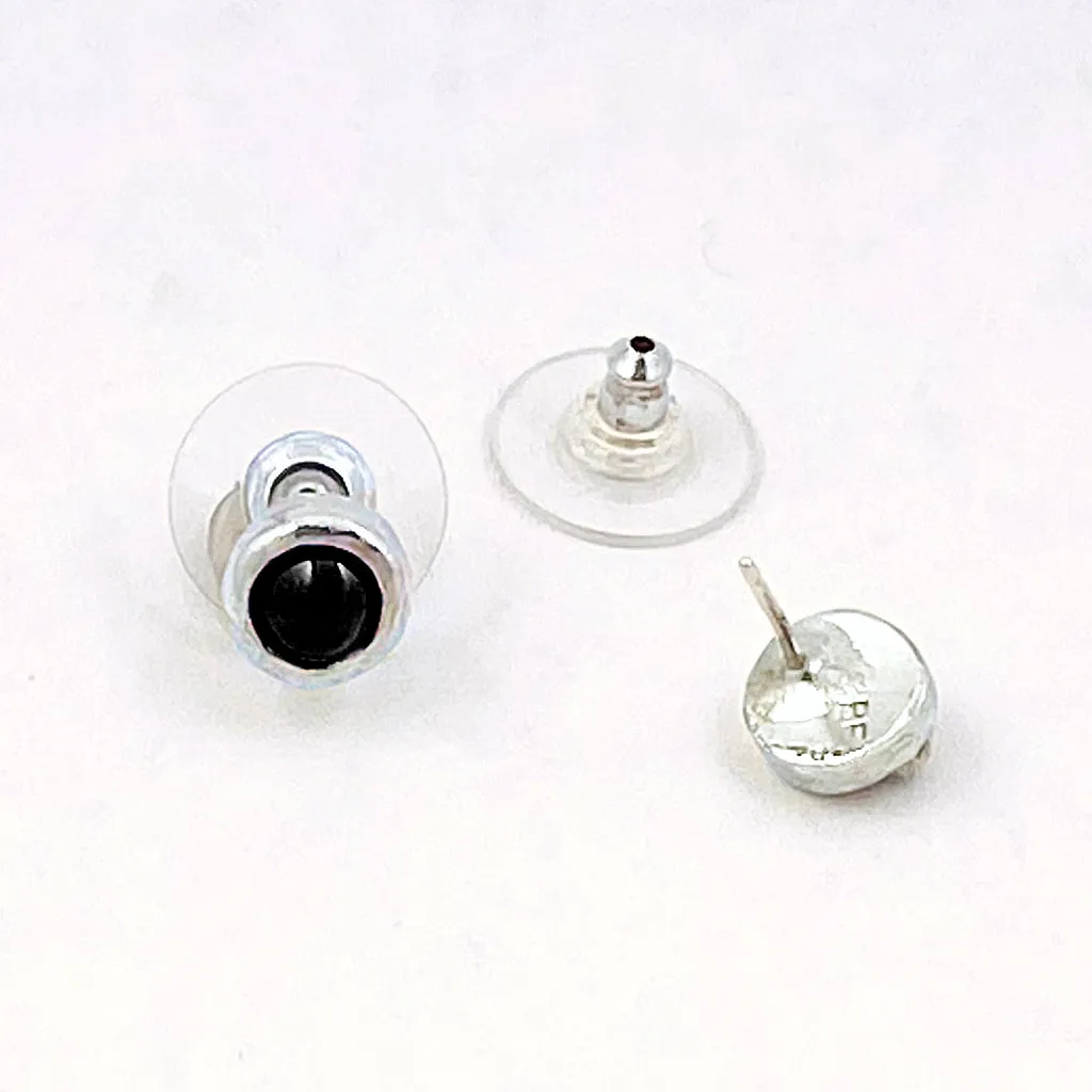 Onyx Post earrings