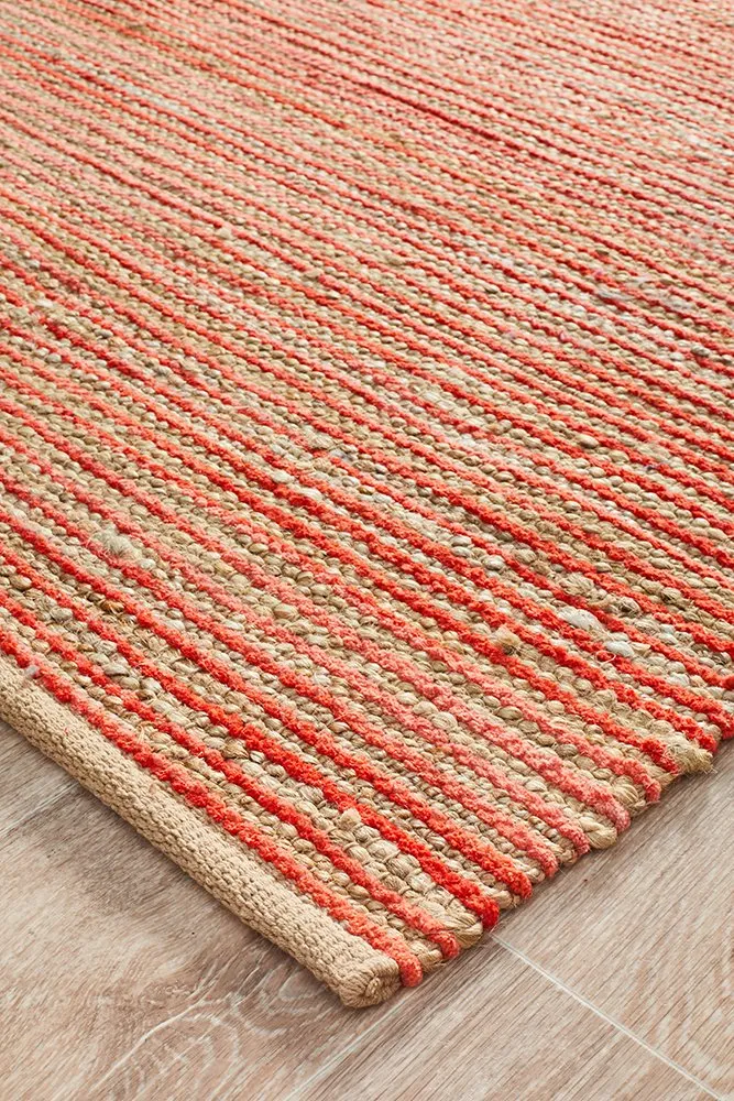 Parade 444 Rug (Coral) by Rug Culture