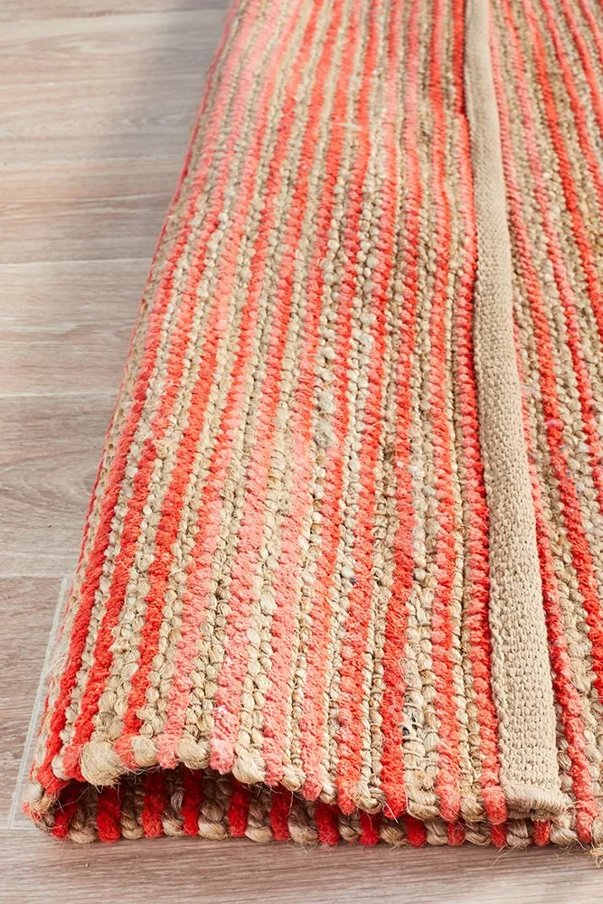 Parade 444 Rug (Coral) by Rug Culture