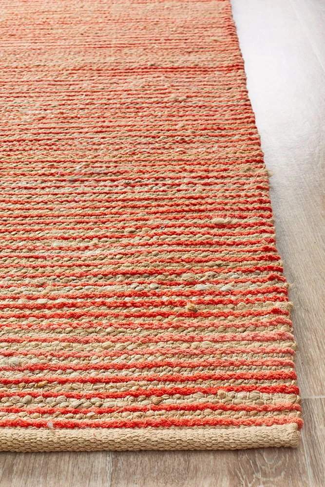 Parade 444 Rug (Coral) by Rug Culture