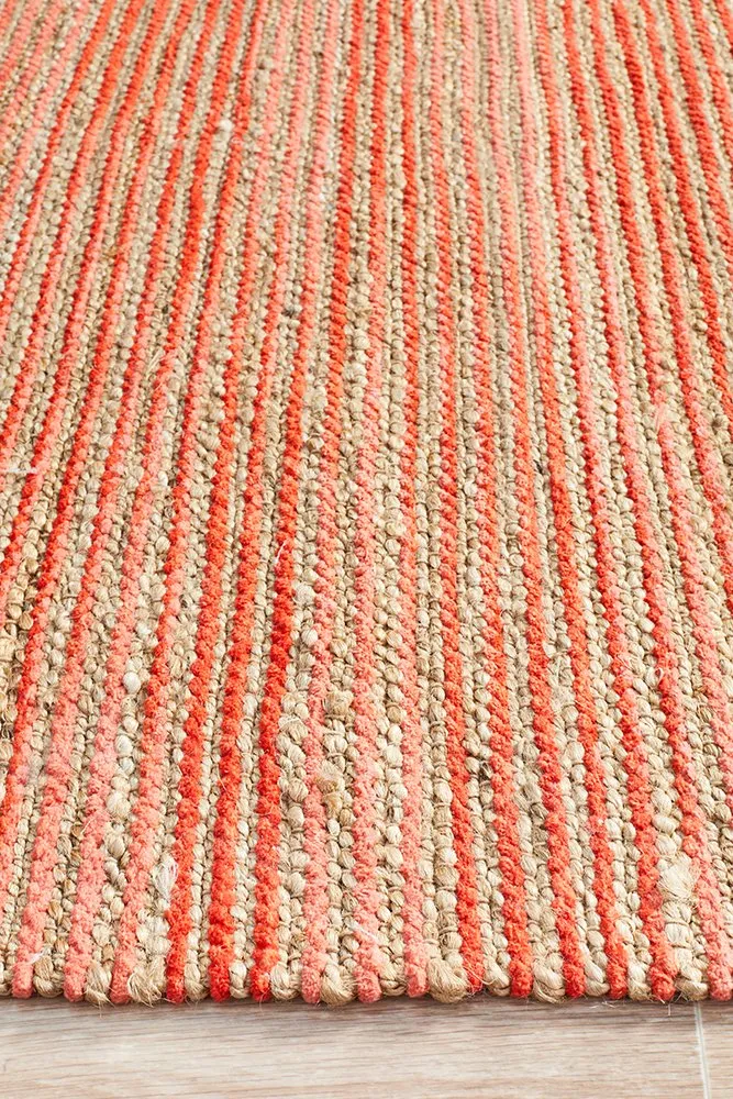 Parade 444 Rug (Coral) by Rug Culture