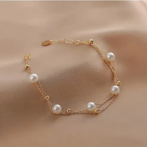 Pearl Beaded Bracelet