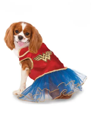 Pet Costume - Wonder Woman Tutu Dress