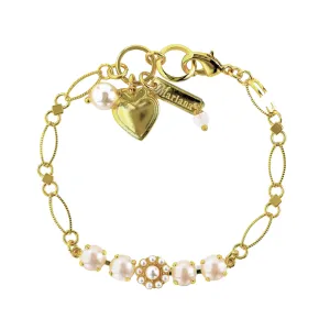 Petite Chain Bracelet in "Cream Pearl" *Custom*