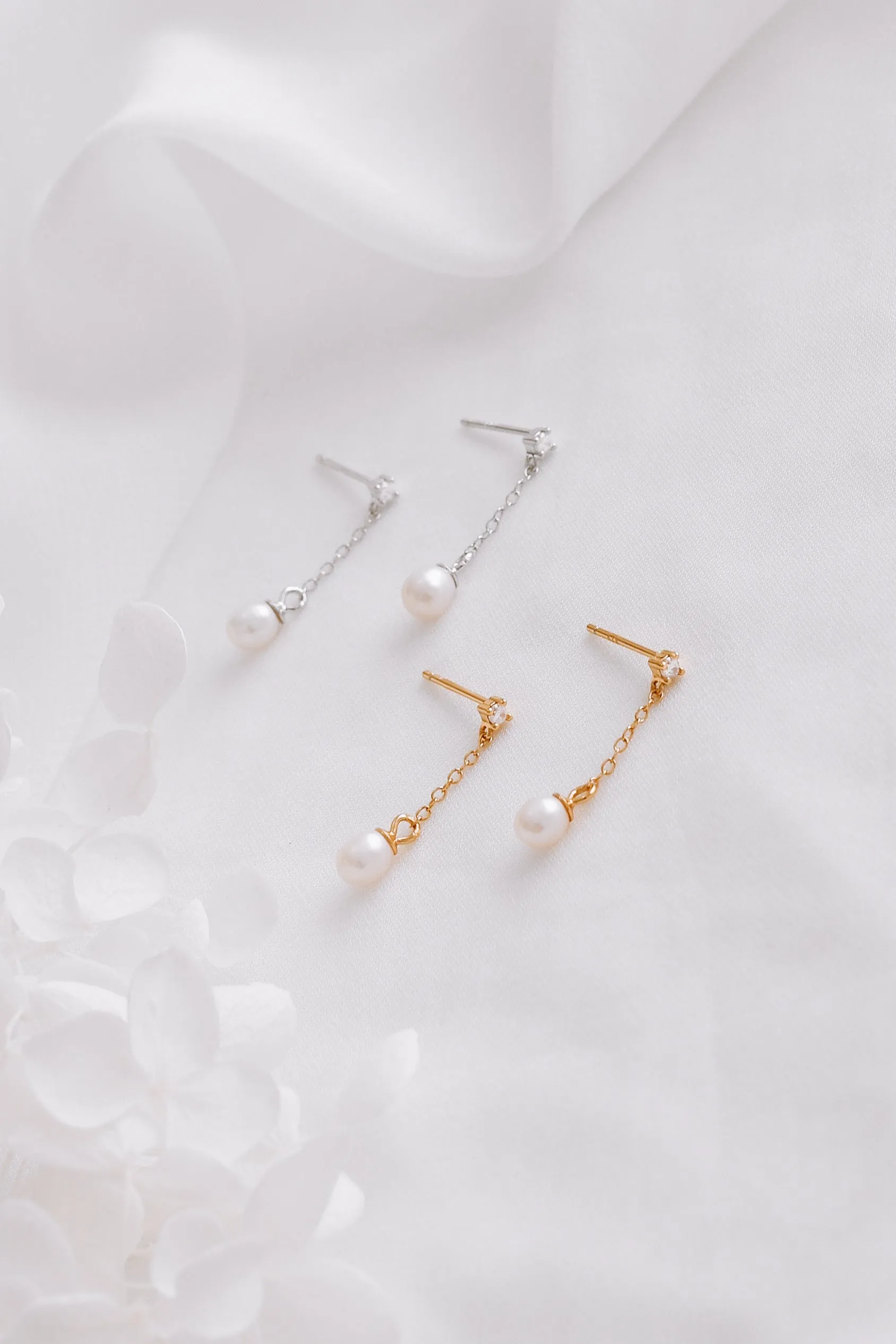 Pippa Bundle - Gold or Silver Sterling Silver Earring Stack