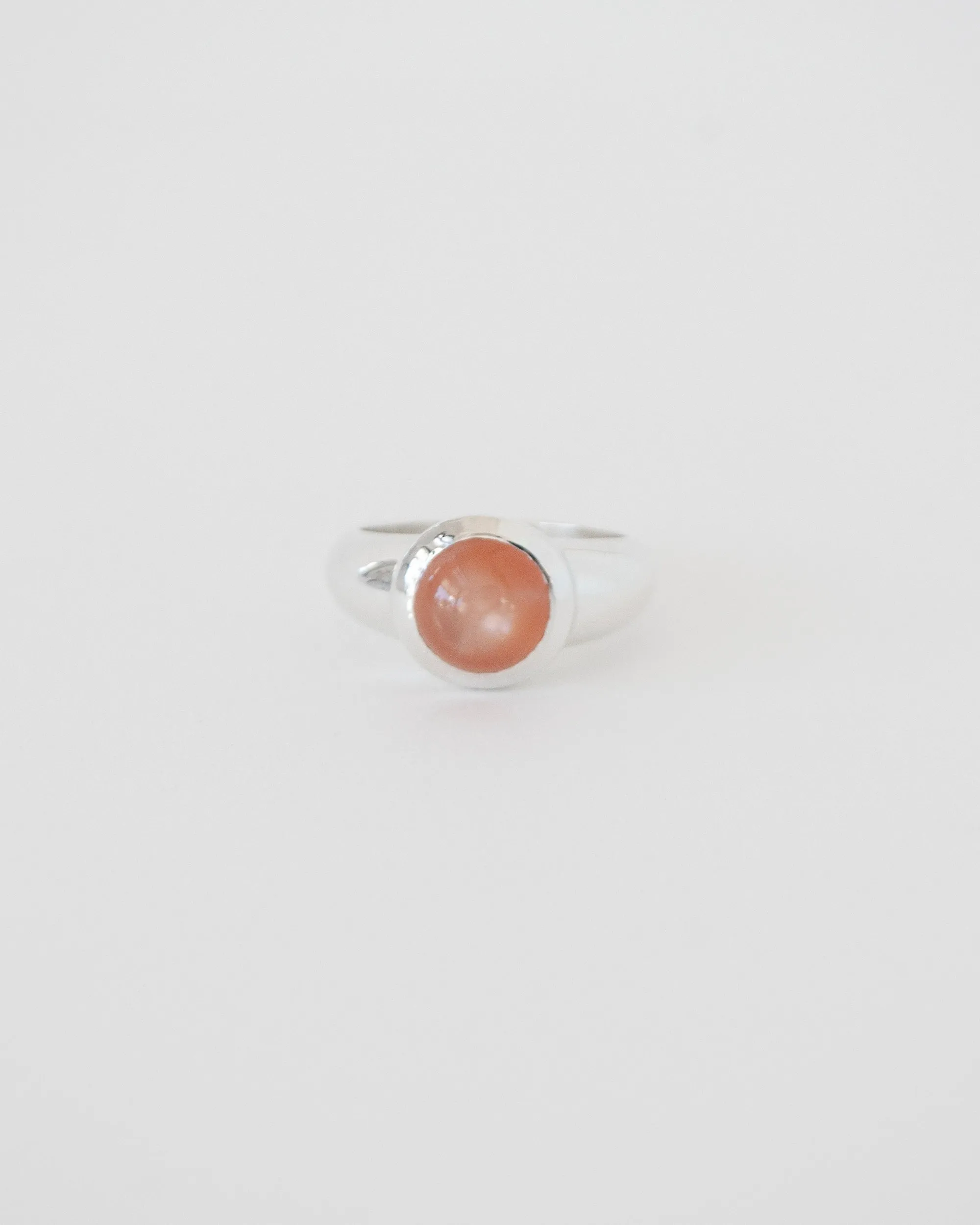 PLANET RING | RED MOONSTONE