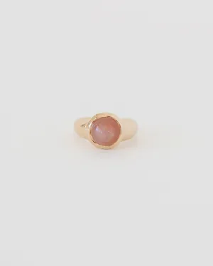 PLANET RING | RED MOONSTONE