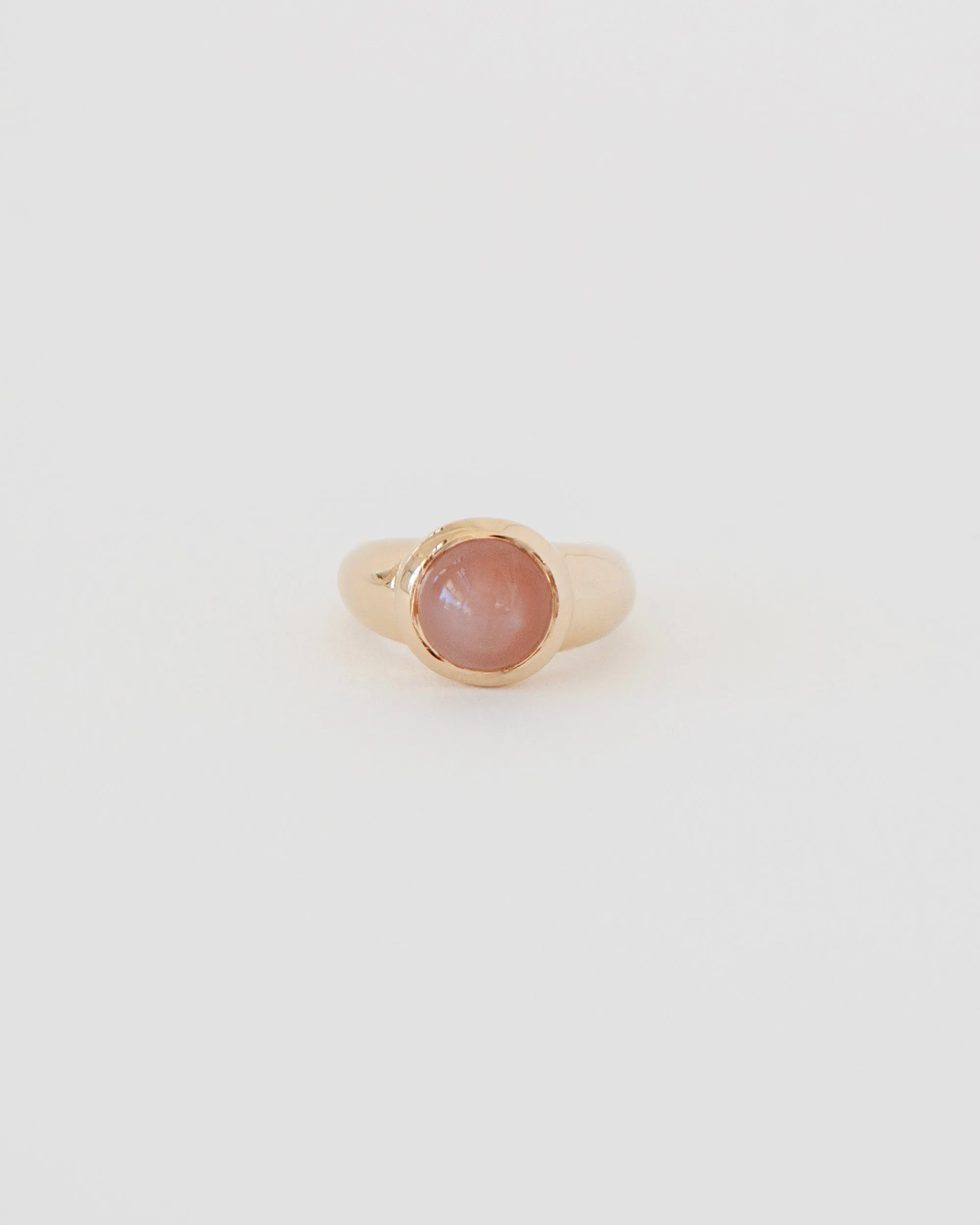 PLANET RING | RED MOONSTONE