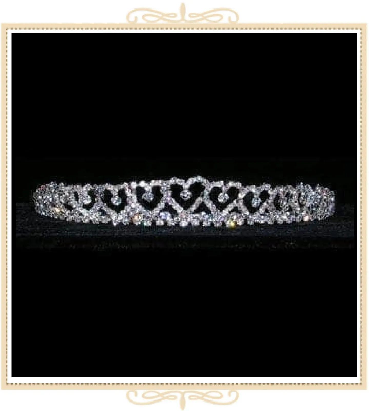 Princess Heart Bridal Tiara (15157)