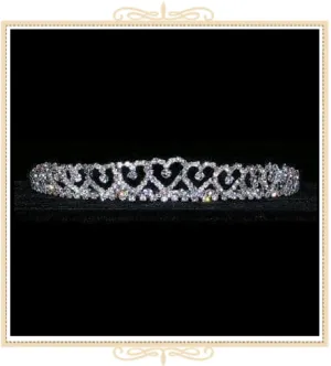 Princess Heart Bridal Tiara (15157)