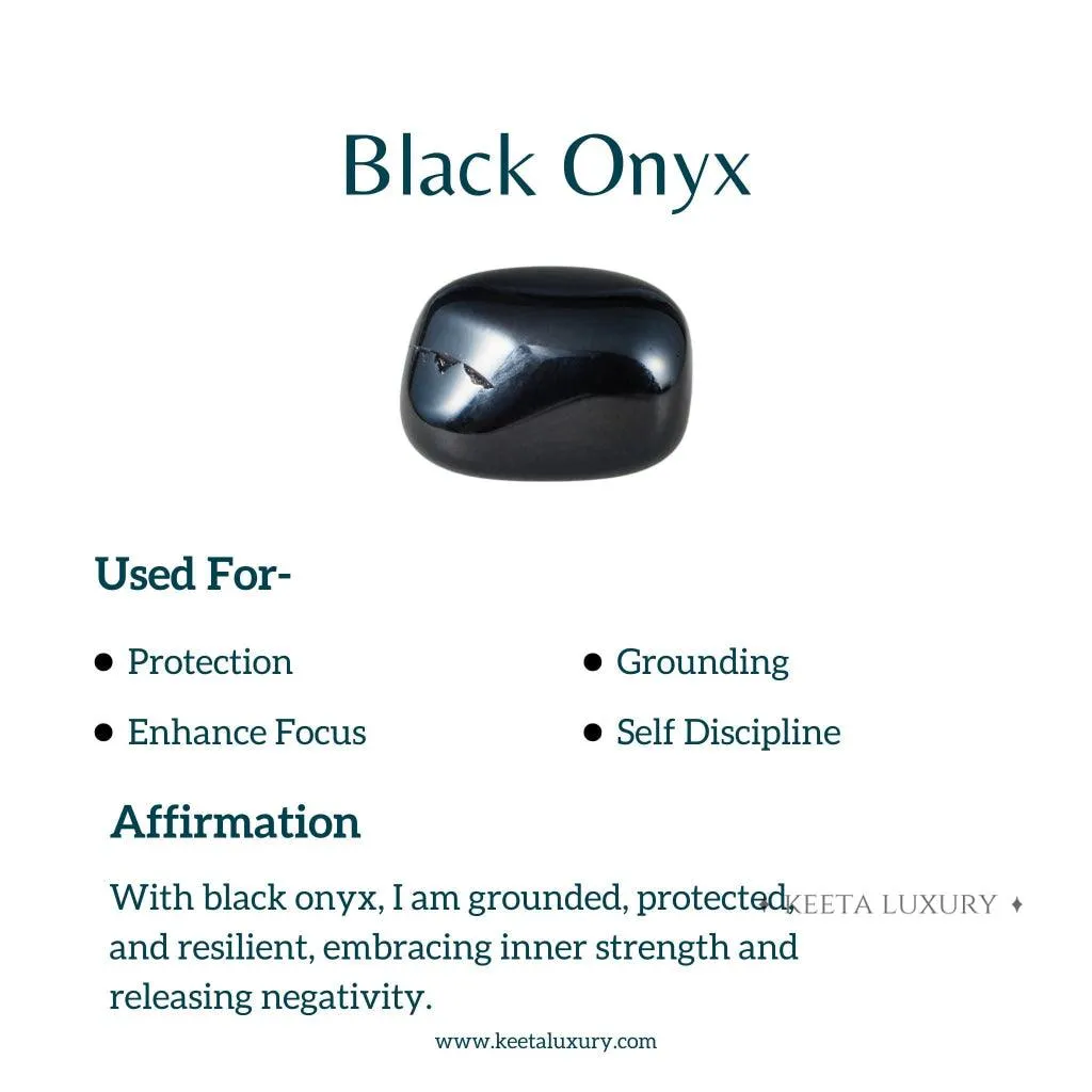 Radiance - Onyx Studs