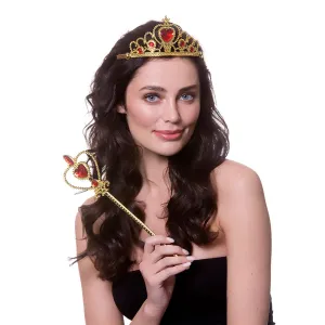 Royal Tiara Crown and Sceptre