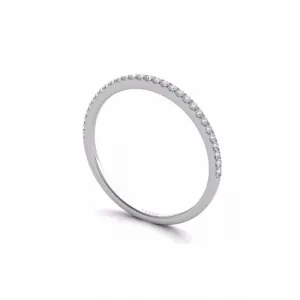 S Kashi & Sons Prong Set Wedding Band EN7327-BWG