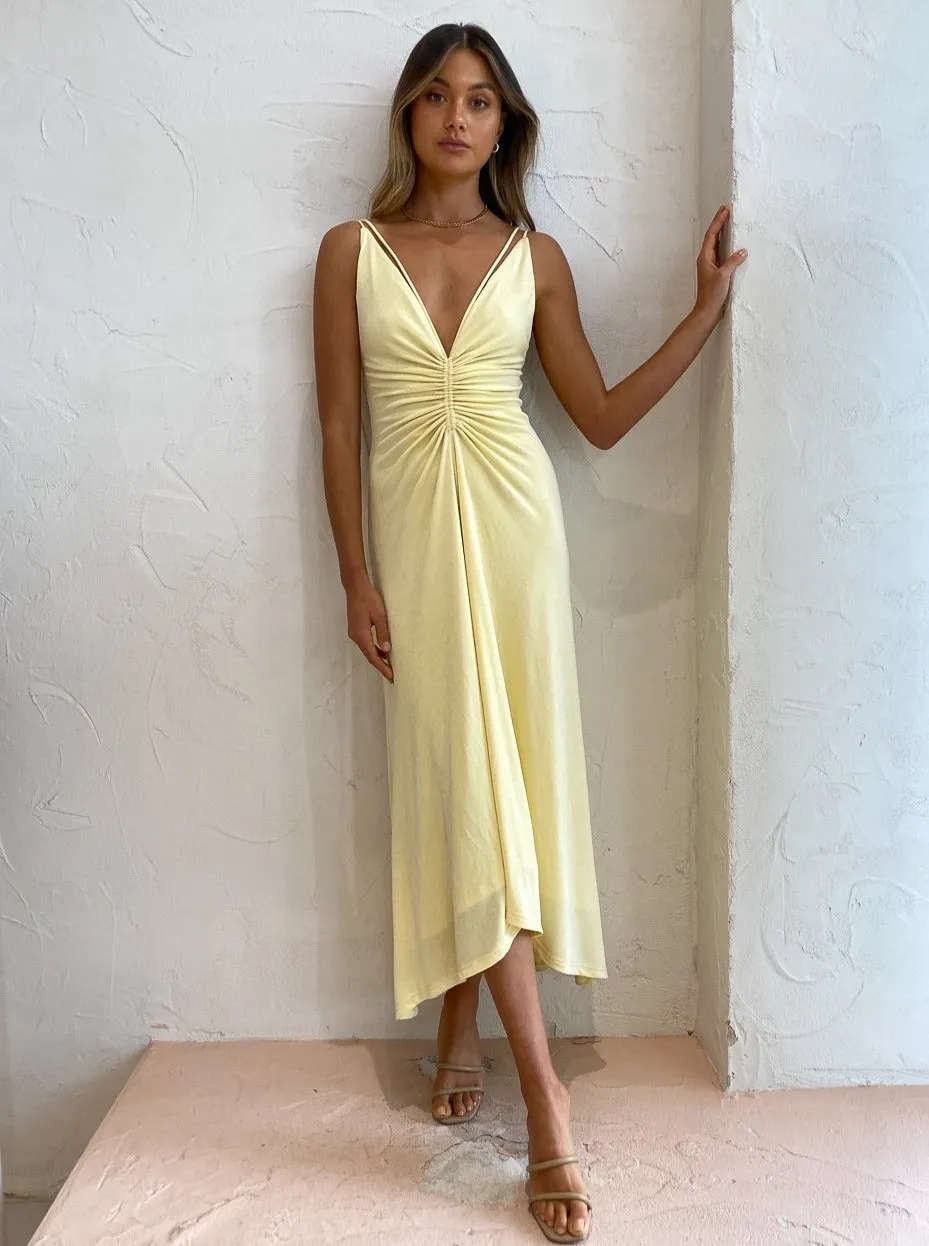 Significant Other Sassari Dress in Lemon