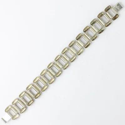 Silver Link 1930s Ikora Bracelet by WMF