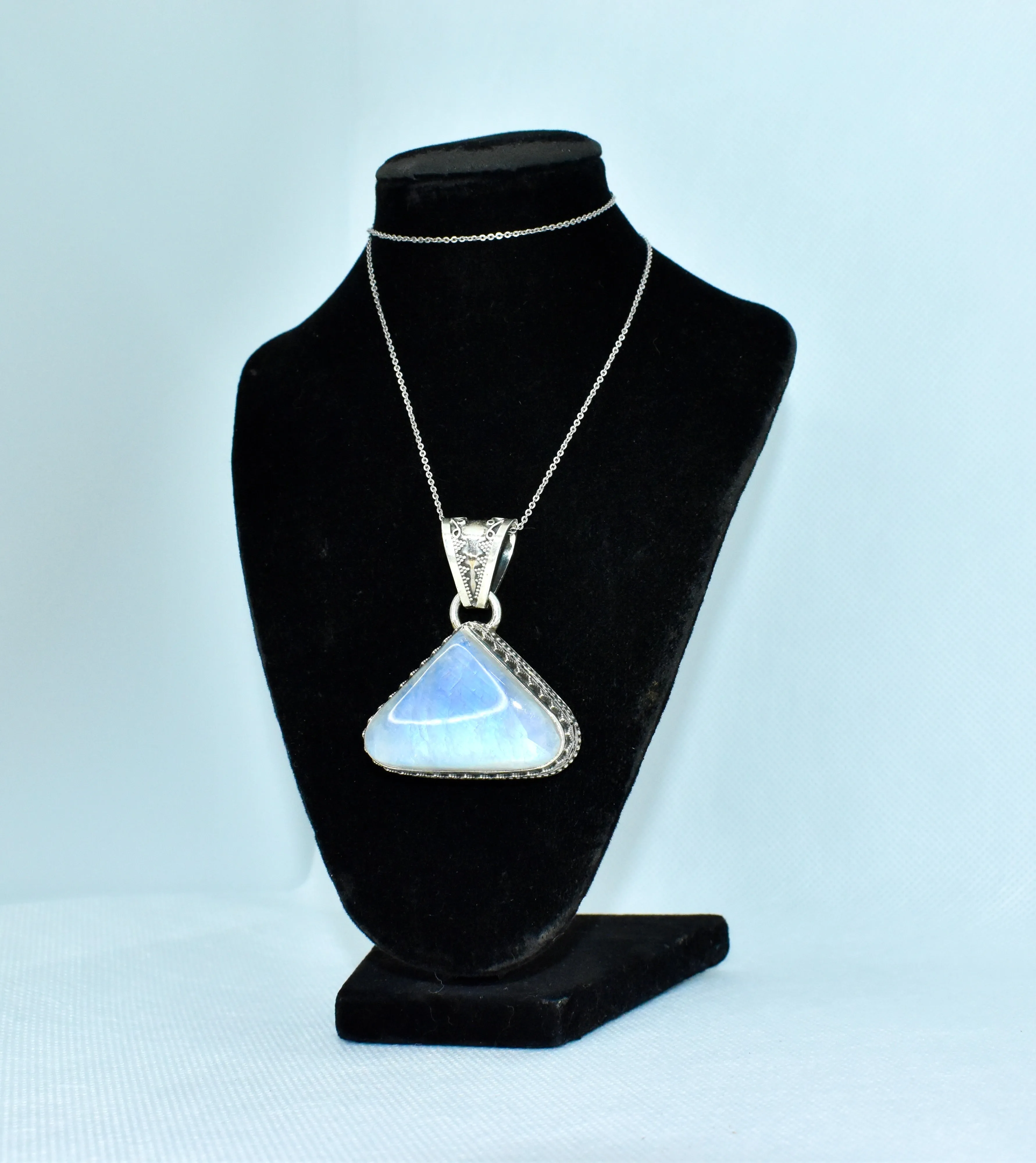 Statement Moonstone Pendant