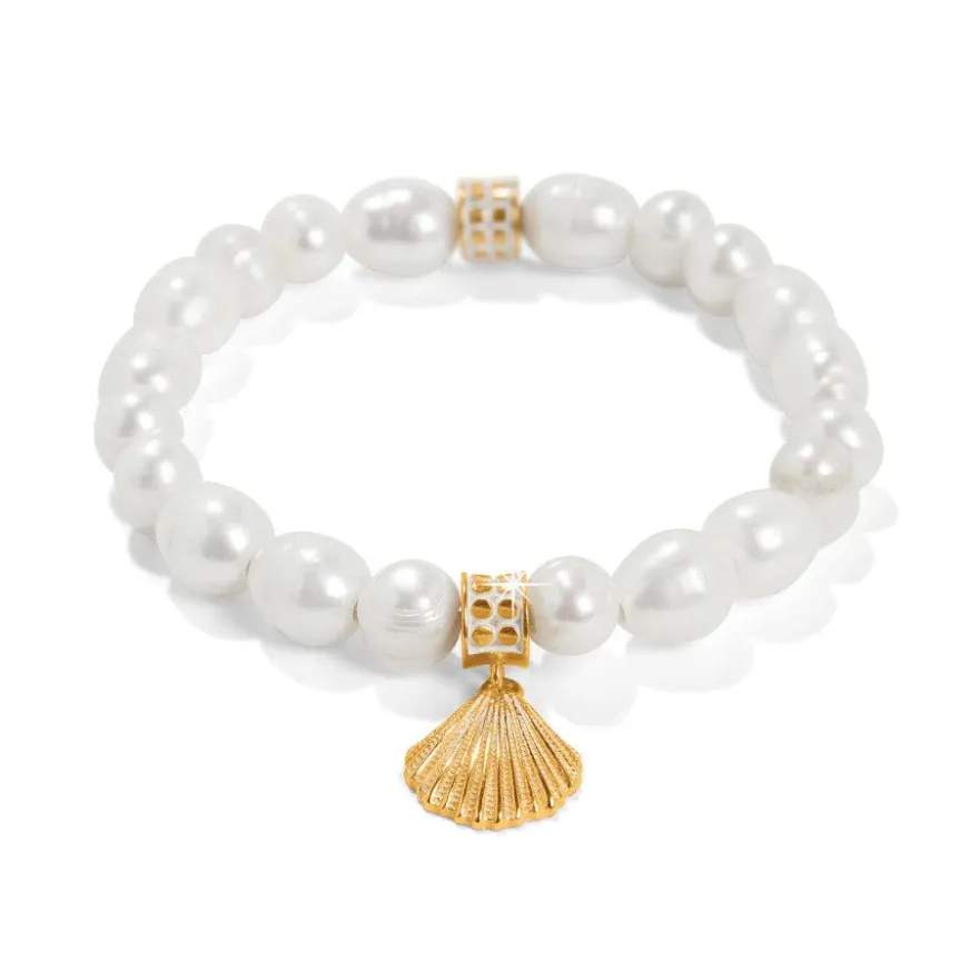 Sunset Cove Pearl Stretch Bracelet