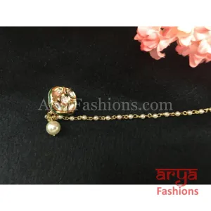 Traditional Kundan Nose Ring