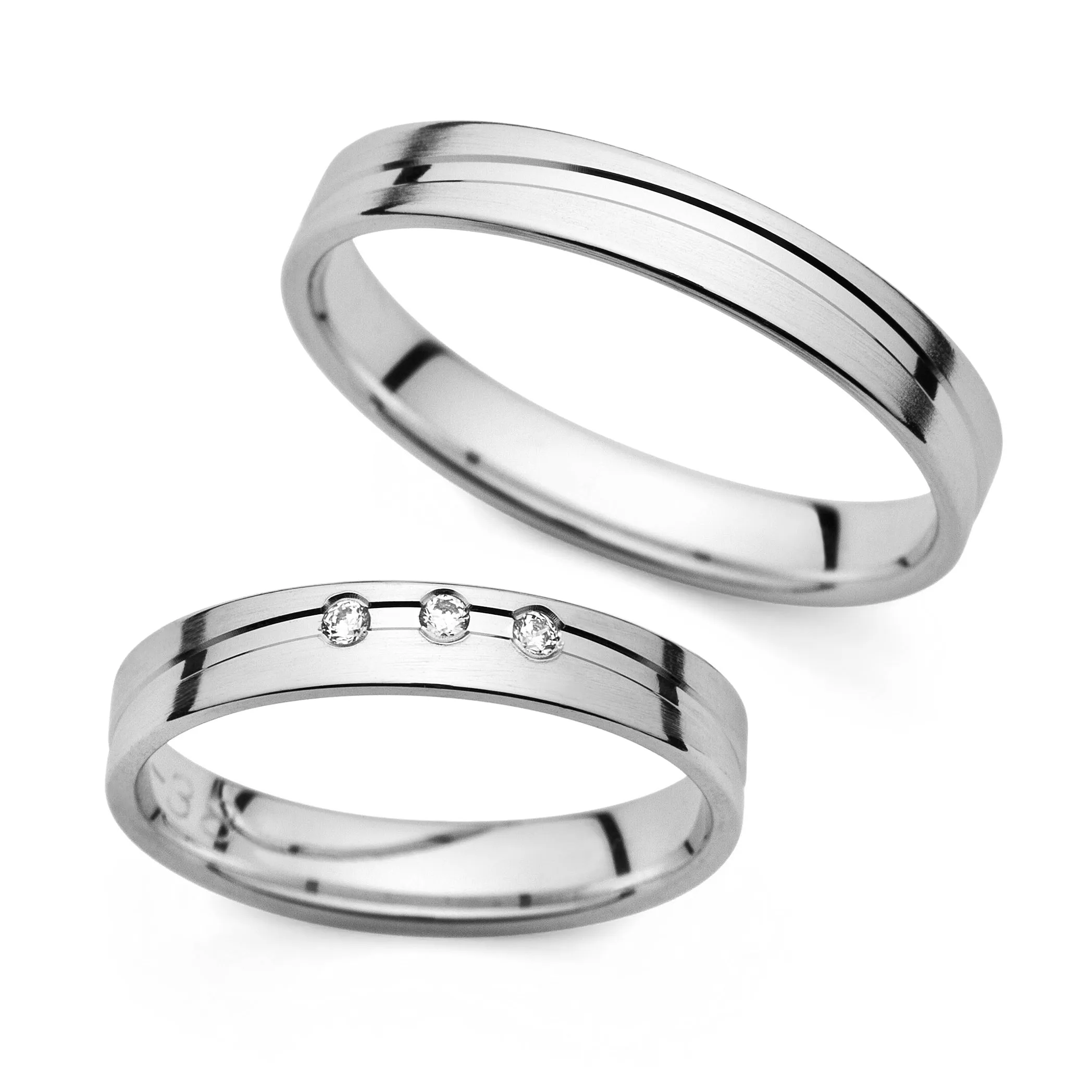 Wedding Band Set (Promise Rings) 381