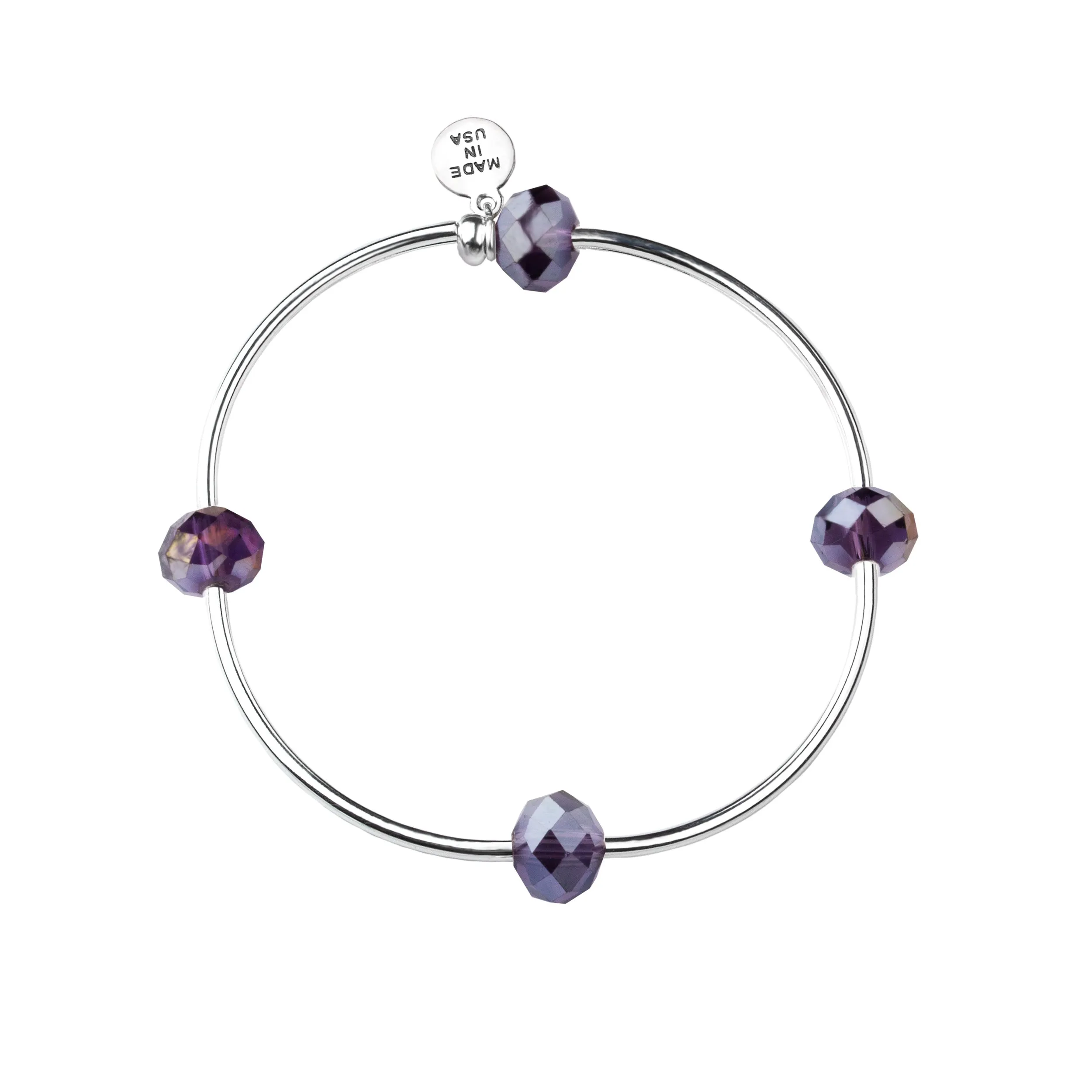 Wish | Bracelet | Amethyst - Crystal