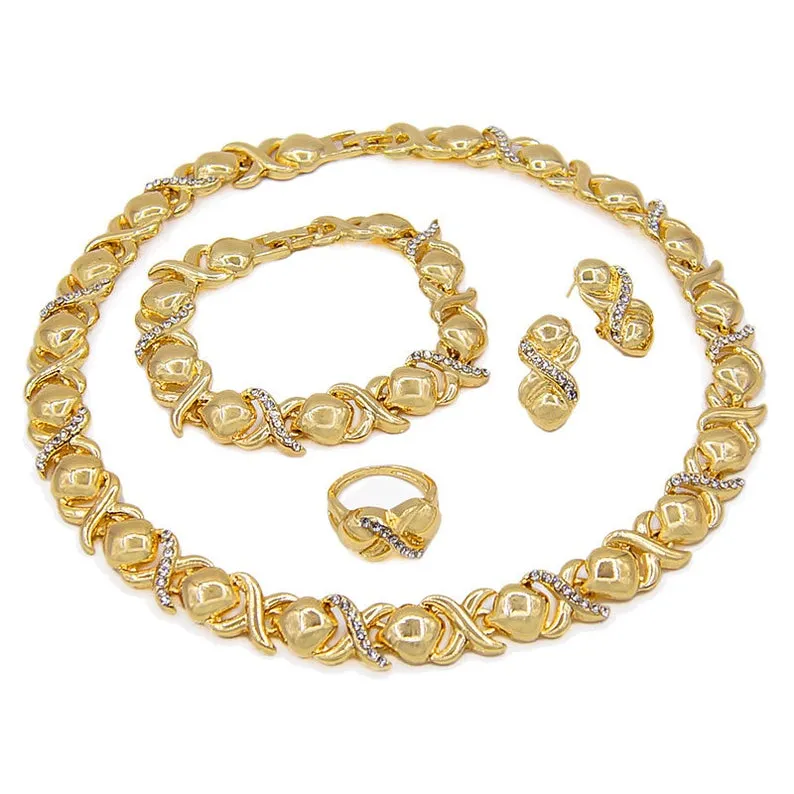 XO Gold Jewelry Set