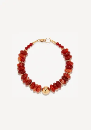 Zaria Bracelet_Red Agate